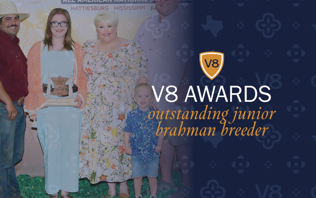 V8 Ranch Recognizes Outstanding Junior Breeder