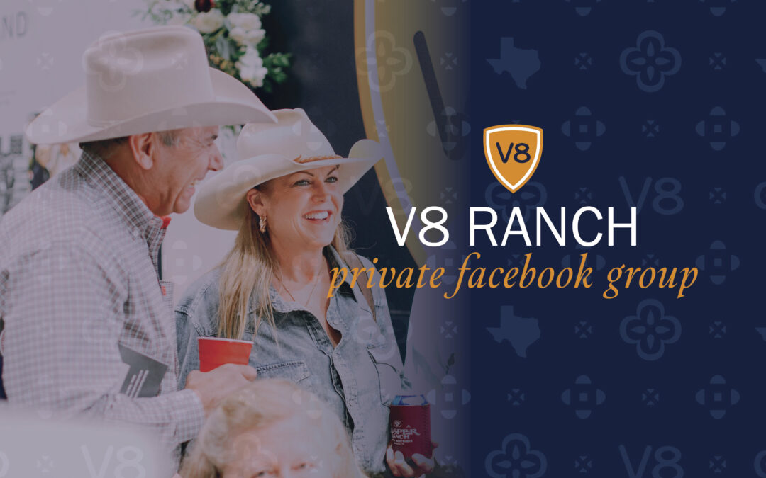 Fans and Friends Come Together on the V8 Ranch Private Facebook Group