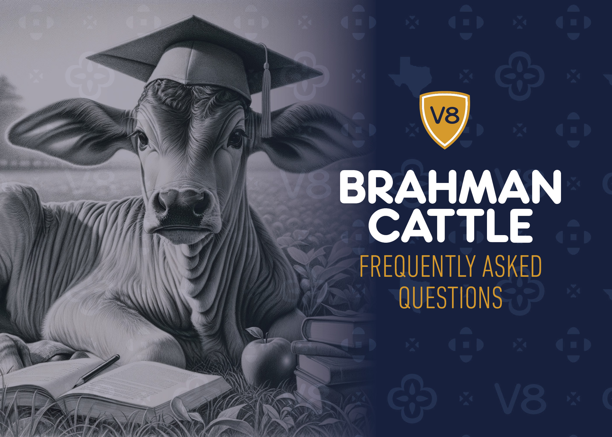 Brahman Bull with Brahman Cow